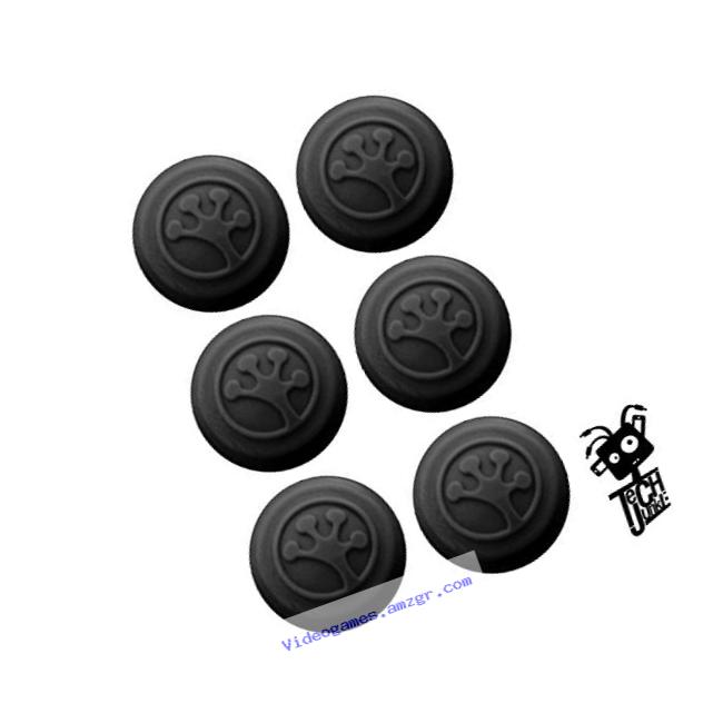 Grip-iT Analog Stick Covers for Xbox 360/Xbox One/PS3 and PS4, 6/Pack