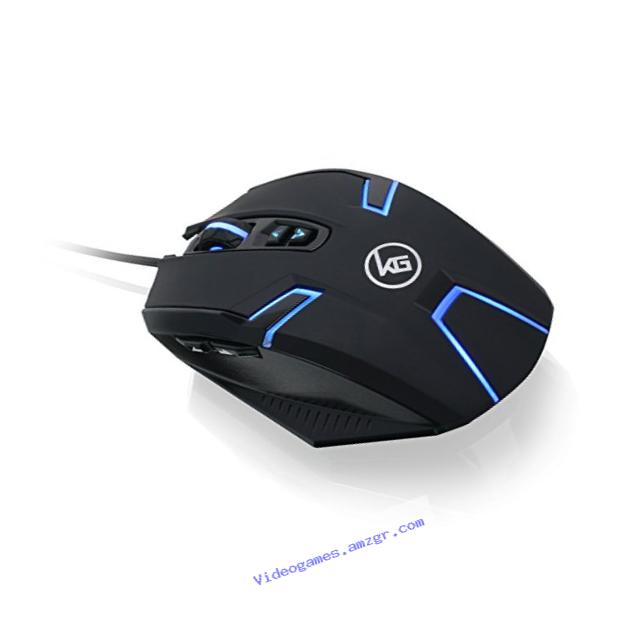 IOGEAR Kaliber Gaming SYMMETRE Ambidextrous Gaming Mouse, GME630