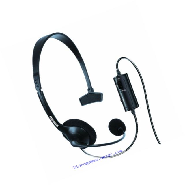 dreamGEAR Broadcaster Wired Headset for the PS4 with Flexible Boom Microphone and Inline Volume/Mute Control