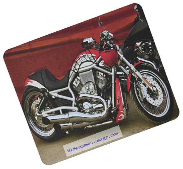 Rikki Knight Retro Motorcycle Design Lightning Series Gaming Mouse Pad (MPSQ-RK-1012)