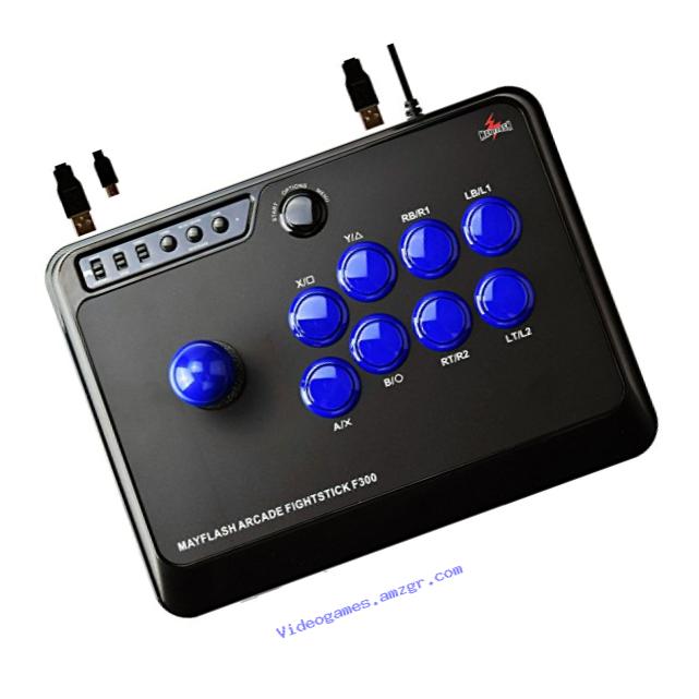 Mayflash F300 Arcade Fight Stick Joystick for PS4 PS3 XBOX ONE 360 PC